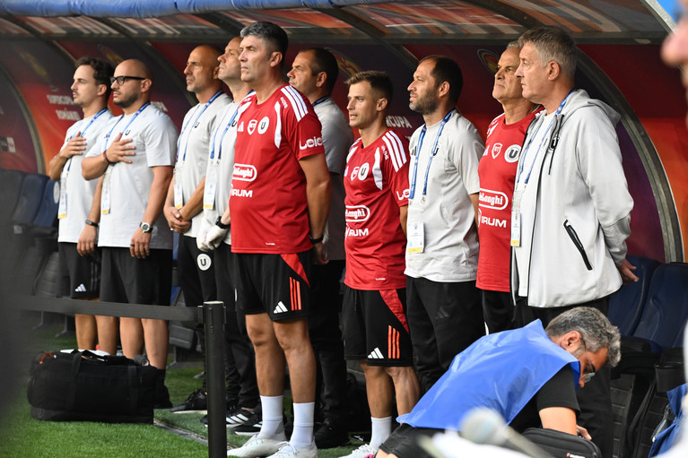 Cristiano Bergodi a acuzat stări de rău. ”Secundul” a venit la flash-interviu. ”Băieţii au dat dovadă de determinare”