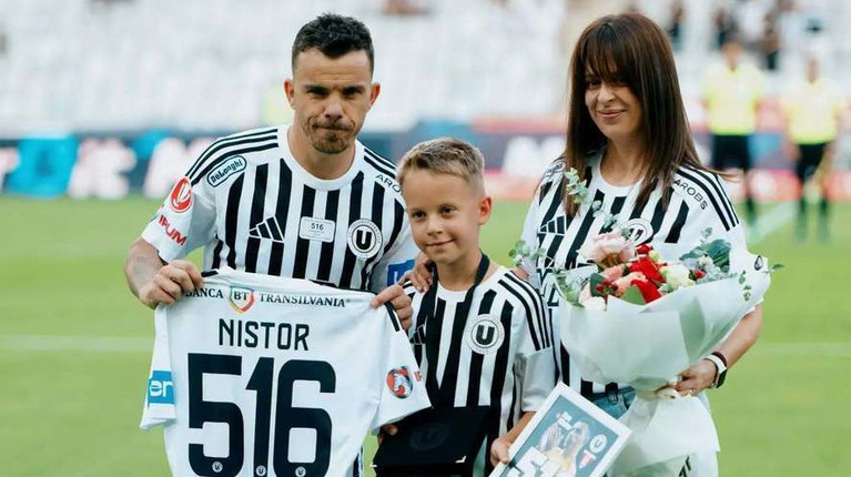 VIDEO | Dan Nistor a devenit jucătorul cu cele mai multe meciuri în prima ligă din România 