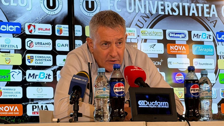 Rapidul i-a stricat ziua de naştere lui Bergodi: "Vă zic cu tot respectul pentru mine!"