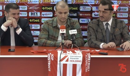 Transfer interesant făcut de UTA: a adus un fotbalist din prima ligă a Rusiei. VIDEO