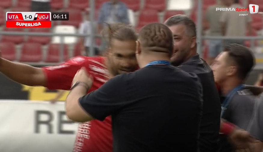 VIDEO ǀ Postolachi, primul gol într-un meci oficial, după trei ani şi jumătate. Execuţie frumoasă în poarta celor de la ”U” Cluj