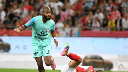 Hakim Abdallah, gest care i-a impresionat pe fanii lui Dinamo. ”M-am simţit bine cu mine însumi”