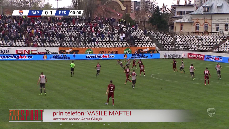 A jucat 10 ani pentru Rapid şi rămâne “vişiniu”. VIDEO | Maftei, convins că giuleştenii vor juca în Liga 1 în noul sezon