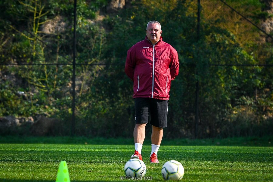 Rapid, primul antrenament fără Iencsi! Care este componenţa noului staff