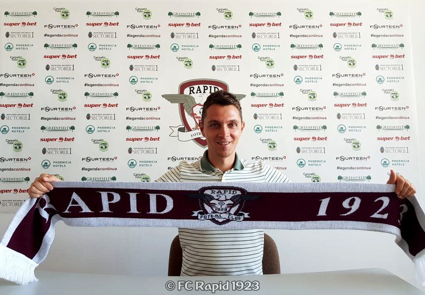 OFICIAL: Nicolae Grigore este noul antrenor al celor de la Rapid