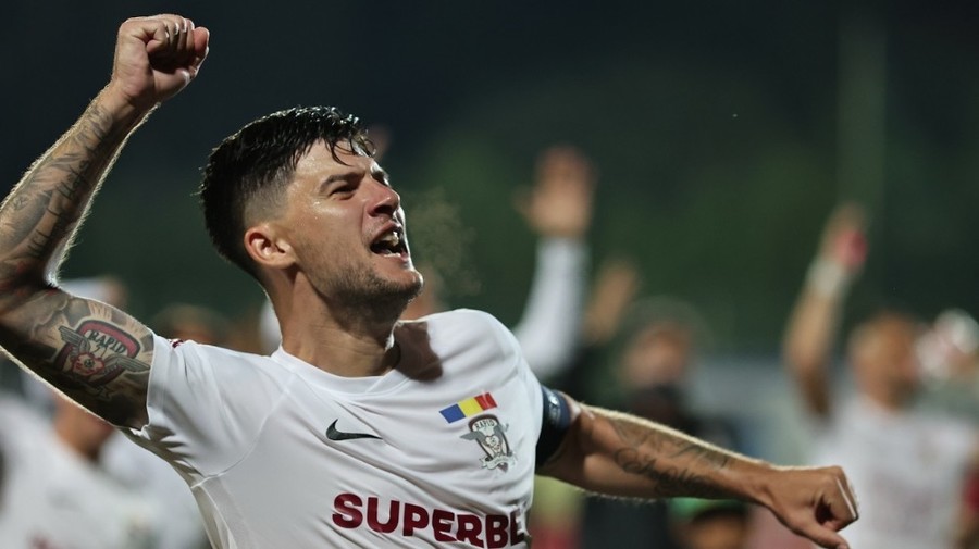 ”Am reuşit ce ne-am propus până acum”. Cristi Săpunaru este deja cu gândul la meciul cu FCSB