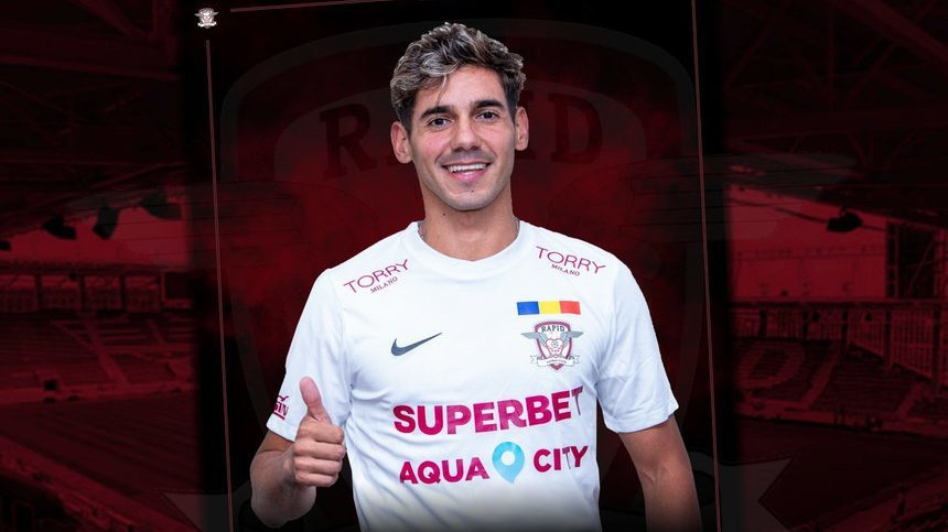 Argentinianul Matias Perez Acuna a semnat cu Rapid