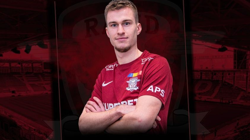 OFICIAL | Rapid a anunţat al 4-lea transfer al iernii: internaţionalul eston Mattias Kait!
