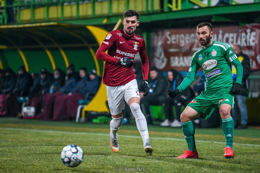 Alexandru Albu şi-a aflat pedeapsa după eliminarea din meciul cu Sepsi. Cât va absenta din echipa Rapidului 