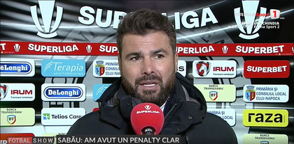 VIDEO ǀ ”Rezultatul mă nemulţumeşte!” Reacţia lui Adrian Mutu după remiza albă dintre ”U” Cluj şi Rapid