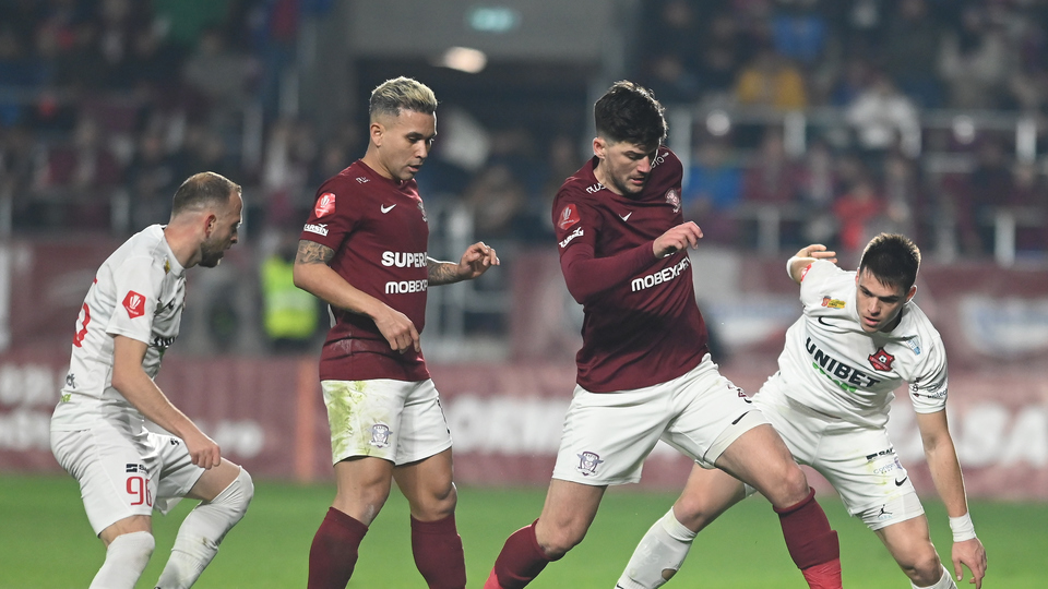 CFR Cluj - FC Hermannstadt 0-1. Sibienii au dat lovitura pe