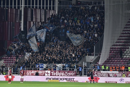 Materiale pirotehnice găsite de jandarmi în stadion înaintea meciului Rapid – U. Craiova 