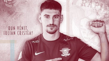 OFICIAL | Rapid l-a prezentat pe Iulian Cristea. ”Sunt mândru de faptul că am primit această ofertă”