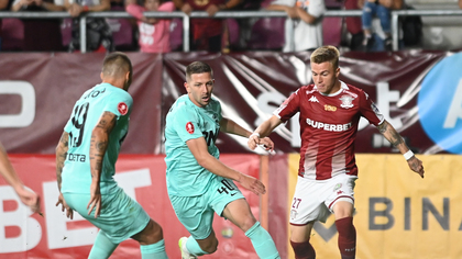 VIDEO ǀ Rapid - CFR Cluj 3-1. Giuleştenii fac spectacol în derby, iar Rrahmani confirmă că e un super transfer