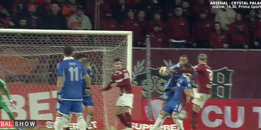 EXCLUSIV VIDEO | Verdict în cazul penalty-ului care a readus-o pe Rapid în joc. ”Eu iau în calcul şi asta”