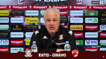 Marius Şumudică, savuros la conferinţa de presă premergătoare derby-ului: „Fanii lui Dinamo? Sunt şmecheri. Rivalitatea mea o ia pe linia lui 41”