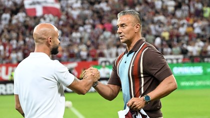 VIDEO | Atmosferă incendiară la Rapid - FCSB! Moment special pregătit de giuleşteni pentru Daniel Pancu 