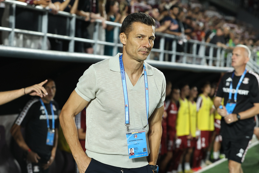 VIDEO | Costel Gâlcă nu s-a putut abţine după remiza cu „U” Cluj! Antrenorul Rapidului, mesaj direct către conducere: „Am avut penalty! Am spus-o şi o repet!"