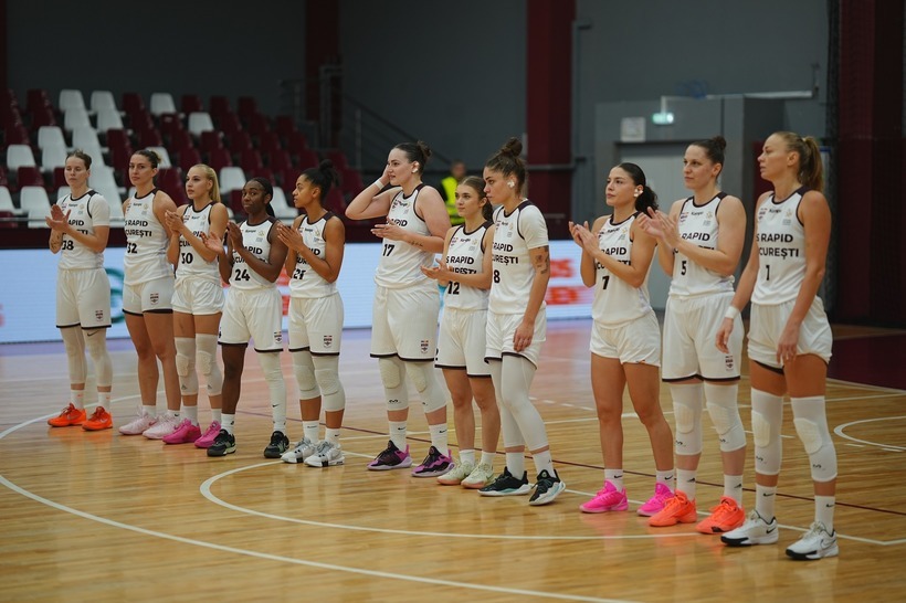 Rapid Bucureşti, debut cu victorie în grupele FIBA EuroCup