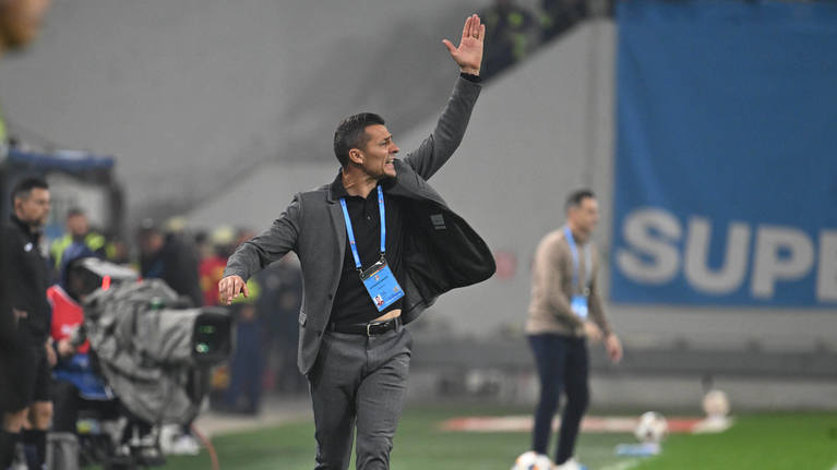 VIDEO | ”Decizii eronate total”. Costel Gâlcă acuză arbitrajul de la Rapid - Oţelul