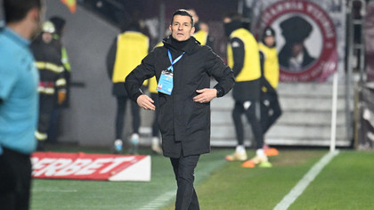 VIDEO | “Nu mă aşteptam să pierdem”. Costel Gâlcă nu îşi explică ce s-a întâmplat cu ”U” Cluj