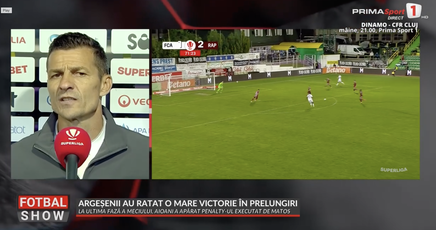 Costel Gâlcă, tiradă după egalul cu FC Argeş şi şi-a anunţat plecarea de la Rapid: ”Opinia mea nu prea a contat” | VIDEO