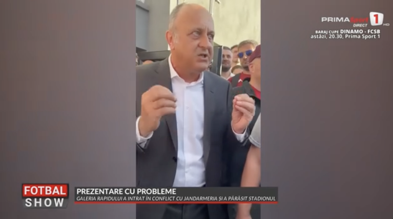 Fanii din Giuleşti, puşi la zid după scandalul de la prezentarea lui Daniel Pancu: ”Au început deja cu stângul” | VIDEO EXCLUSIV 