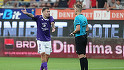 Filip Stojilkovic a debutat la Rapid şi a fost protagonistul unei controverse. "Cred că arbitrul ştie că a făcut o greşeală”