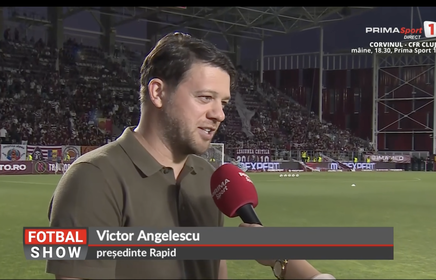 Victor Angelescu simte tensiunea înainte de Rapid - Dinamo: "Va fi foarte disputat" | VIDEO EXCLUSIV