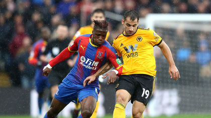 Wolverhampton a învins cu 2-0, pe Crystal Palace şi a urcat provizoriu pe podiumul Premier League