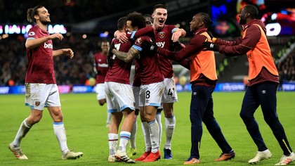 Dramatism la cote maxime în Premier League! West Ham United a învins Fulham printr-un gol în minutul 91. ”Albii” au ratat un penalty la ultima fază