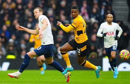 VIDEO | Tottenham - Wolves 1-0. Echipa lui Antonio Conte continuă începutul bun de campionat şi obţine victoria datorită lui Kane