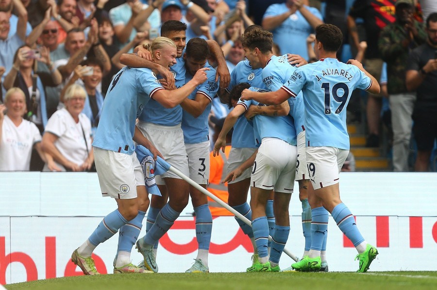 VIDEO | Rezultatele etapei a 5-a din Premier League: Man. City a făcut scorul rundei, Liverpool a câştigat la ultima fază, Arsenal menţine şirul victoriilor 