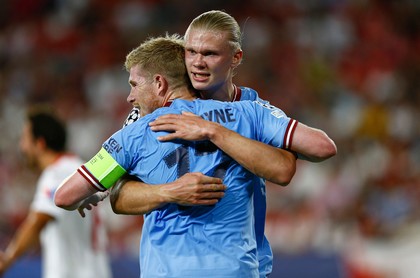 VIDEO | Man. City - Southampton 4-0. "Cetăţenii" s-au distrat şi au devenit lideri în Premier League. Haaland, gol şi bară