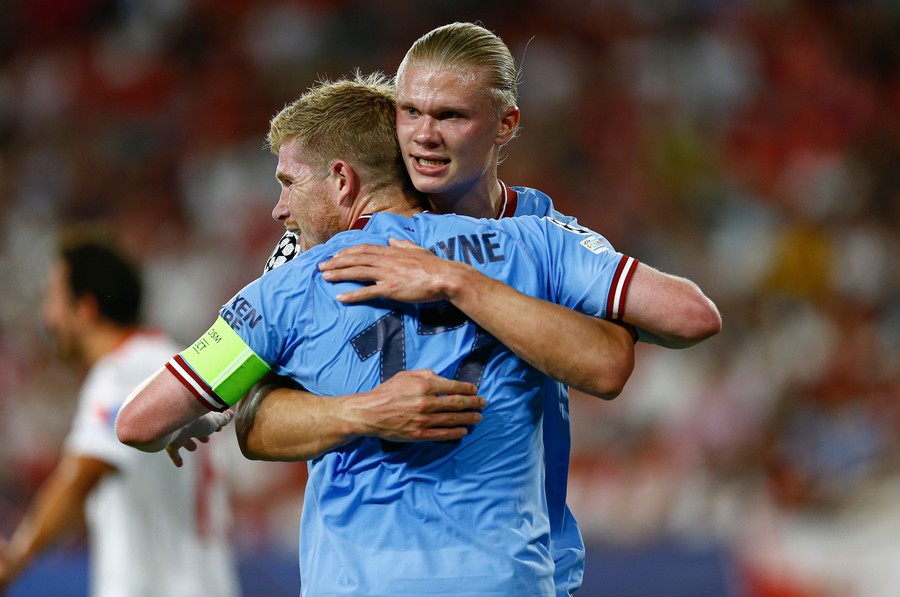 VIDEO | Man. City - Southampton 4-0. "Cetăţenii" s-au distrat şi au devenit lideri în Premier League. Haaland, gol şi bară