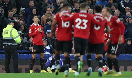 VIDEO | Cristiano Ronaldo, la primul gol al sezonului în Premier League şi reuşita #700 a carierei la echipe de club