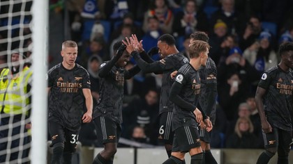 VIDEO | Cavaleria uşoară a lui Arteta a dat un nou recital: Brighton - Arsenal 2-4 şi "tunarii" visează la titlu!