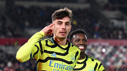 VIDEO | Brentford - Arsenal 0-1. Havertz marchează pe final de meci şi îi urcă pe ”tunari” în fruntea clasamentului