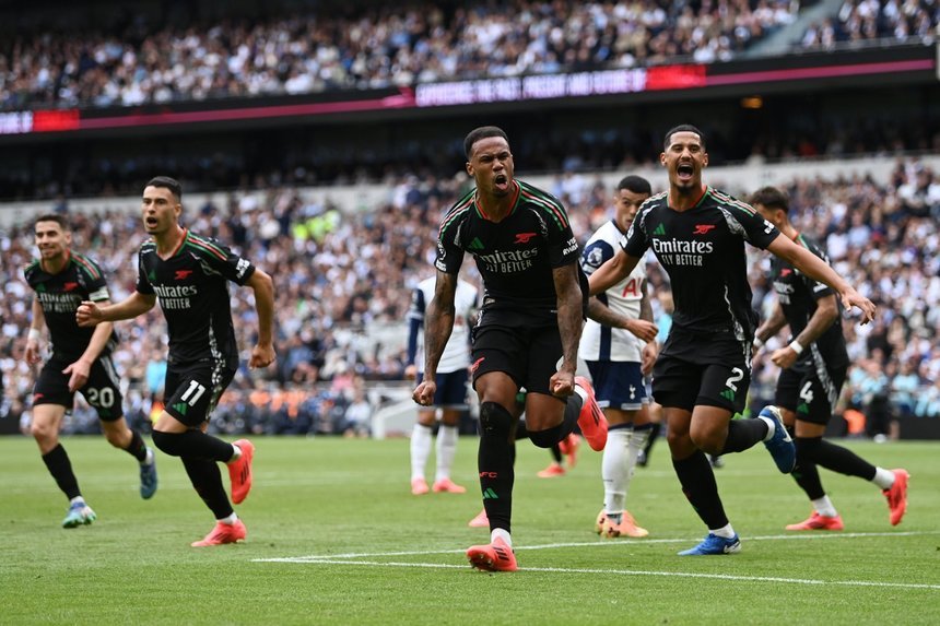 VIDEO | Tottenham - Arsenal 0-1. Radu Drăguşin, rezervă în duelul nord-londonez