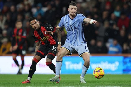 VIDEO | Bournemouth – Tottenham 1-0. Radu Drăguşin a fost integralist la oaspeţi