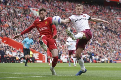 VIDEO | Liverpool - West Ham 2-1. ”Cormoranii” fac un pas imens către titlu