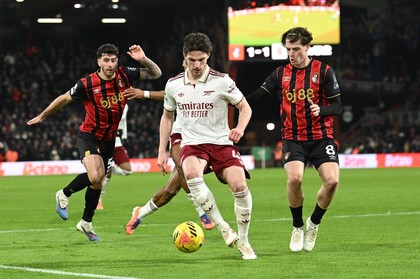 Arsenal s-a impus la Bournemouth şi a legat 5 victorii consecutive 