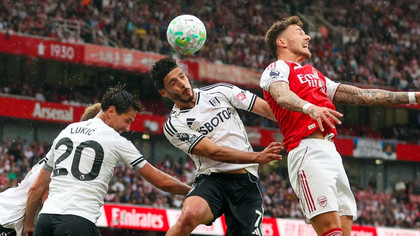 Arsenal trece de Fulham şi are şase puncte avans faţă de Manchester City, dar şi două meciuri în plus