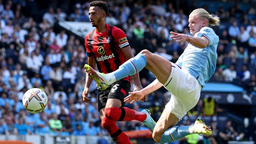 Manchester City a făcut spectacol cu Bournemouth, 4-0! De Bruyne, magistral! Pasă de gol semnată de Haaland
