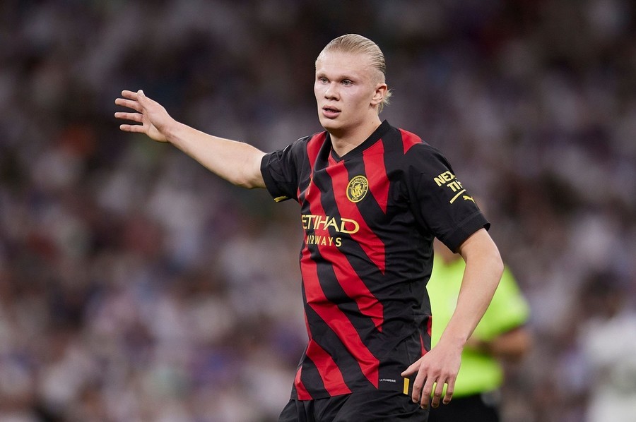 După criza de nervi de la finalul meciului cu Tottenham, lui Haaland i-a revenit zâmbetul pe buze. Ce l-a distrat pe atacantul norvegian