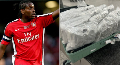 Un fost atacant al echipei Arsenal a pledat vinovat la acuzaţia de contrabandă cu canabis