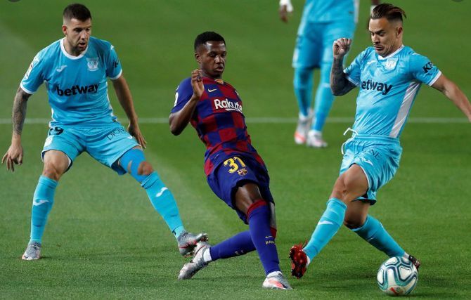 VIDEO | Barcelona, victorie de serviciu cu ultima clasată. Fati şi Messi au scris soarta meciului cu modesta Leganes
