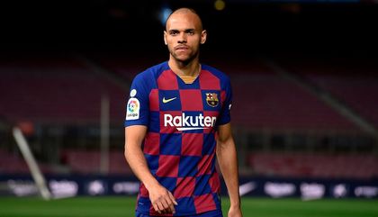 Barcelona face rost de bani. E aproape de a-l vinde pe Braithwaite în Premier League