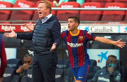 ”E ca şi cum aş avea eu o problemă cu el şi nu e cazul”. Ronald Koeman, nervos la conferinţa de presă, după succesul cu Granada