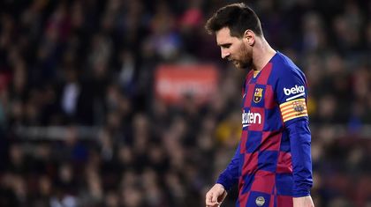 Messi a fost suspendat două etape după primul cartonaş roşu primit în carieră, la FC Barcelona